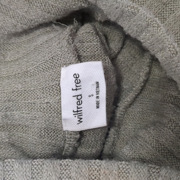 Wilfred Free Ribbed Mock neck Sweater S - Picture 3 of 5
